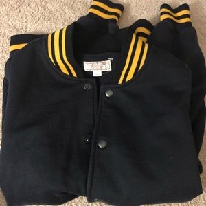 Wallace and Barnes varsity sweater